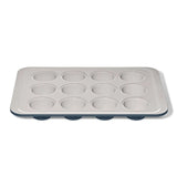 Non-Stick Pro Ceramic Coated Metal Bakeware 12-Cup Muffin Pan - Biscuit